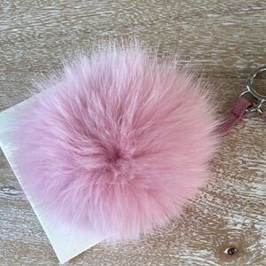 Fendi Fox Fur Bag Charm With Card And Box